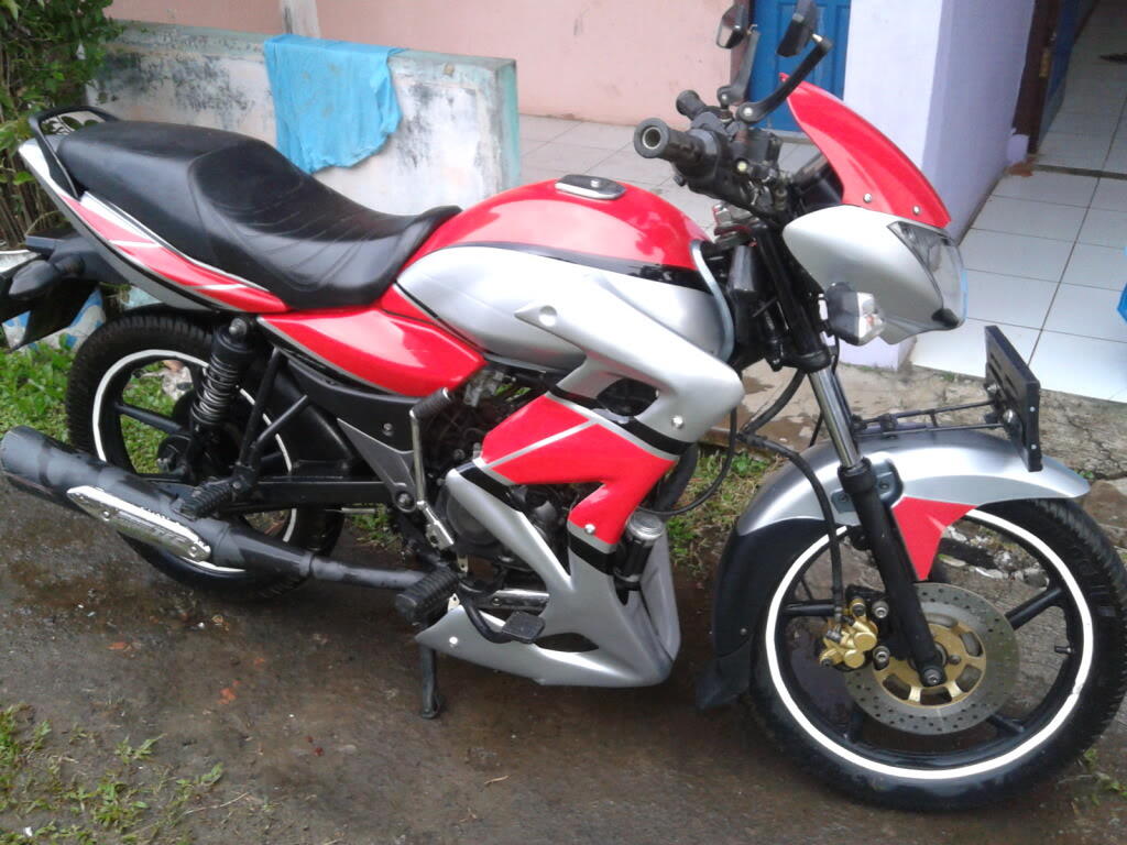 ** OBRAL ** MOTOR BAJAJ XCD 125 THN 2008 MODIF MURAH MERIAH BOGOR CIBINONG