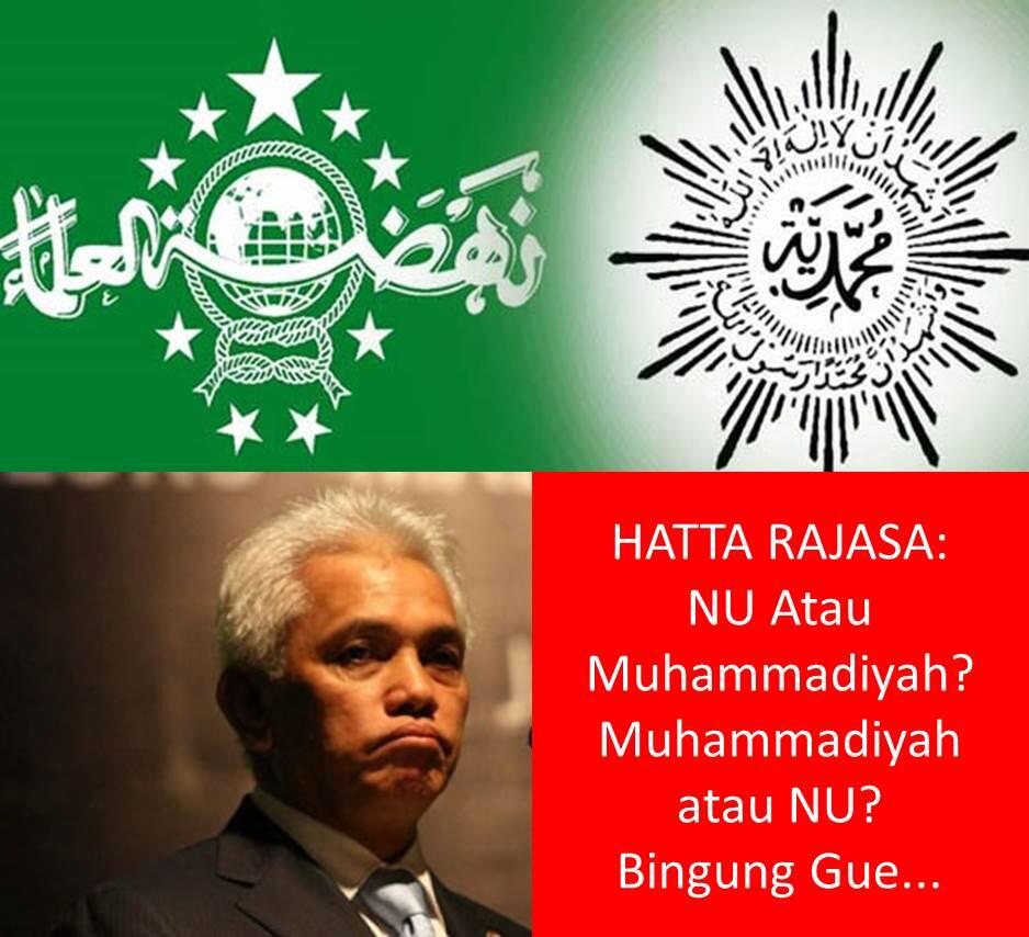 Hatta Rajasa Coba Kelabui Nahdlatul Ulama dan Nahdliyin