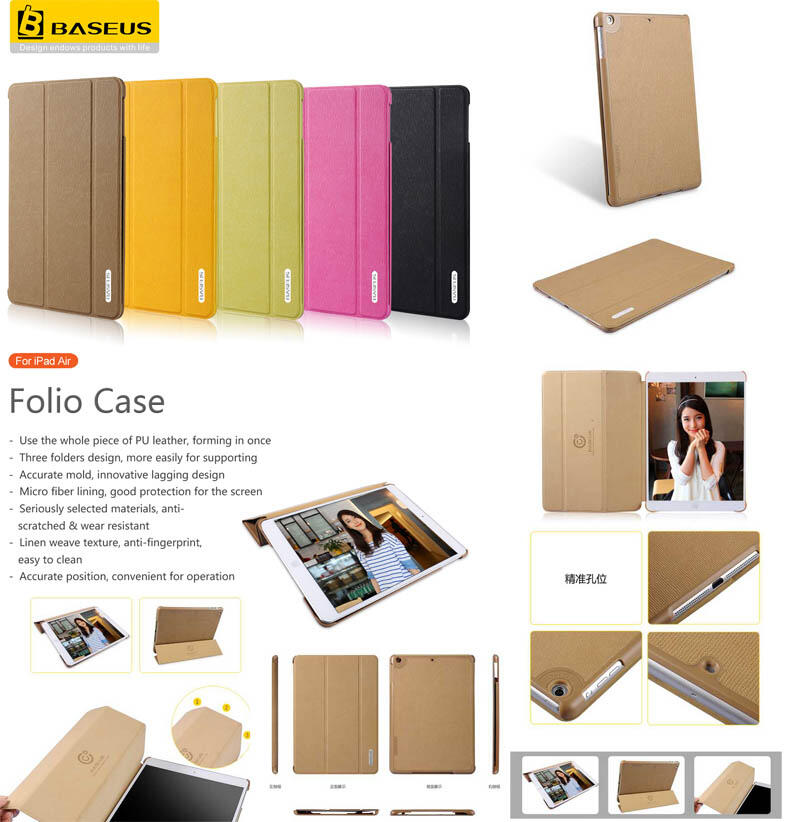 iPhone 5c |5|5s|4|4s|Ipad Air|Ipad Mini Hard Soft Leather Case Sarung Flip Cover