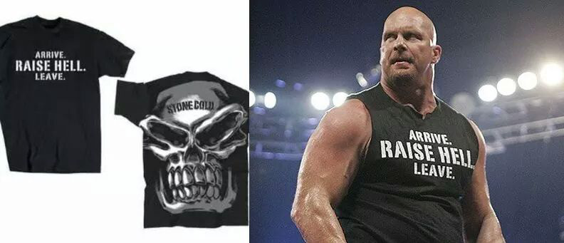 WWE Authentic T-Shirt 200.000 Only