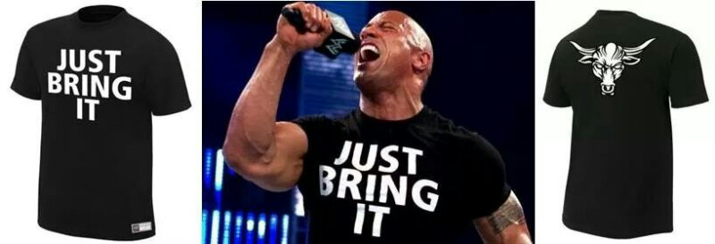 WWE Authentic T-Shirt 200.000 Only