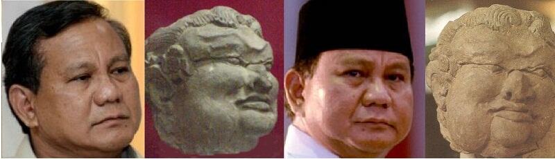 &#91;PIC&#93; Subhanallah .... Face Prabowo muda mirip Al, dan tuanya mirip face Gajah Mada