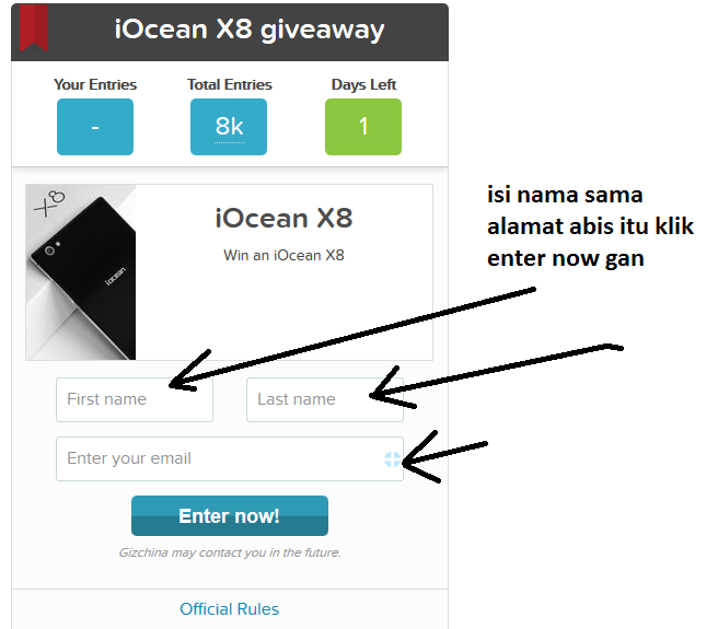 hp android keren iocean X8 octacore ram 2gb gratis gan (mirip xperia Z*)