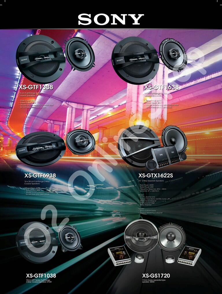 .: Head Unit Single / Double Din / TV Sony Xplod :.
