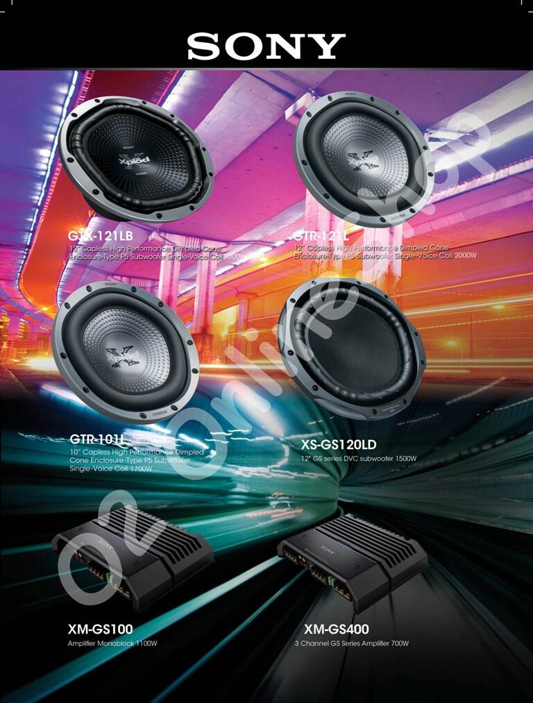 .: Head Unit Single / Double Din / TV Sony Xplod :.