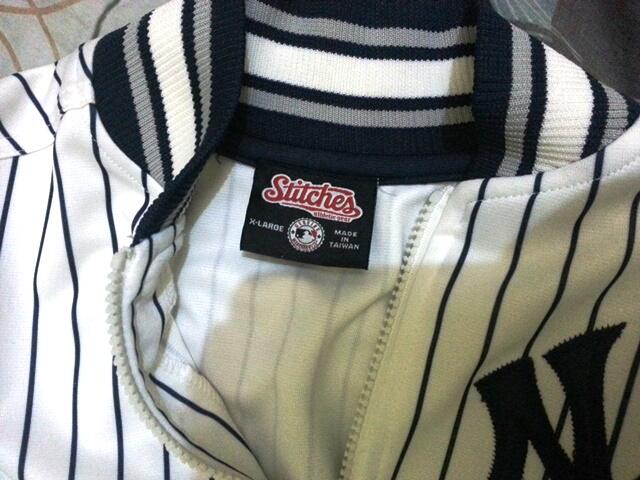 Men's New York Yankees half zip Original Dari US