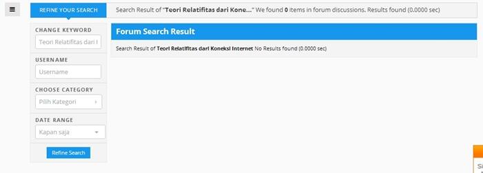 Teori Relatifitas dari Koneksi Internet