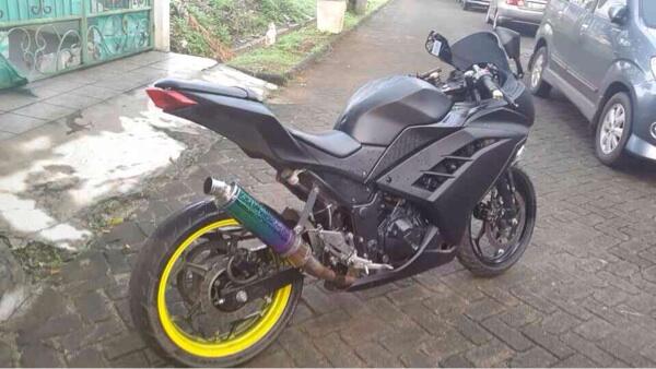 NINJA 250FI TAHUN 2013 MODIFF SIMPLE !!!