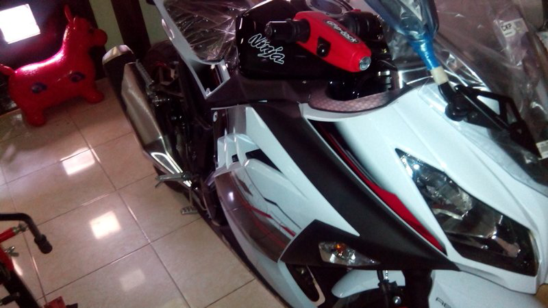 Jual sepeda motor Kawasaki ninja 250 fi ABS. baru dan nol kilometer. off the road