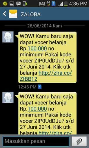 KEBOHONGAN & PENIPUAN PUBLIC PROMO "INDO**T FASHION BIG BANG" OLEH ZALORA