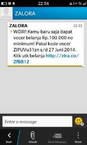 KEBOHONGAN & PENIPUAN PUBLIC PROMO "INDO**T FASHION BIG BANG" OLEH ZALORA