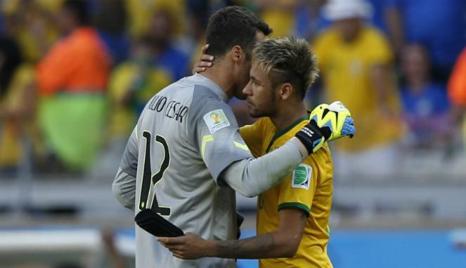 Drama Adu Penalti, Brasil Depak Chile