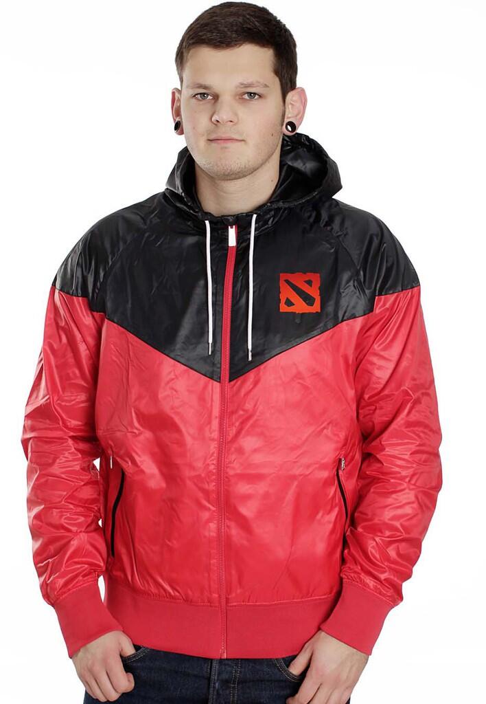 Jaket Hoodie Parasut Dota 2 Waterproof & Windbreaker !! For GAMERS !!