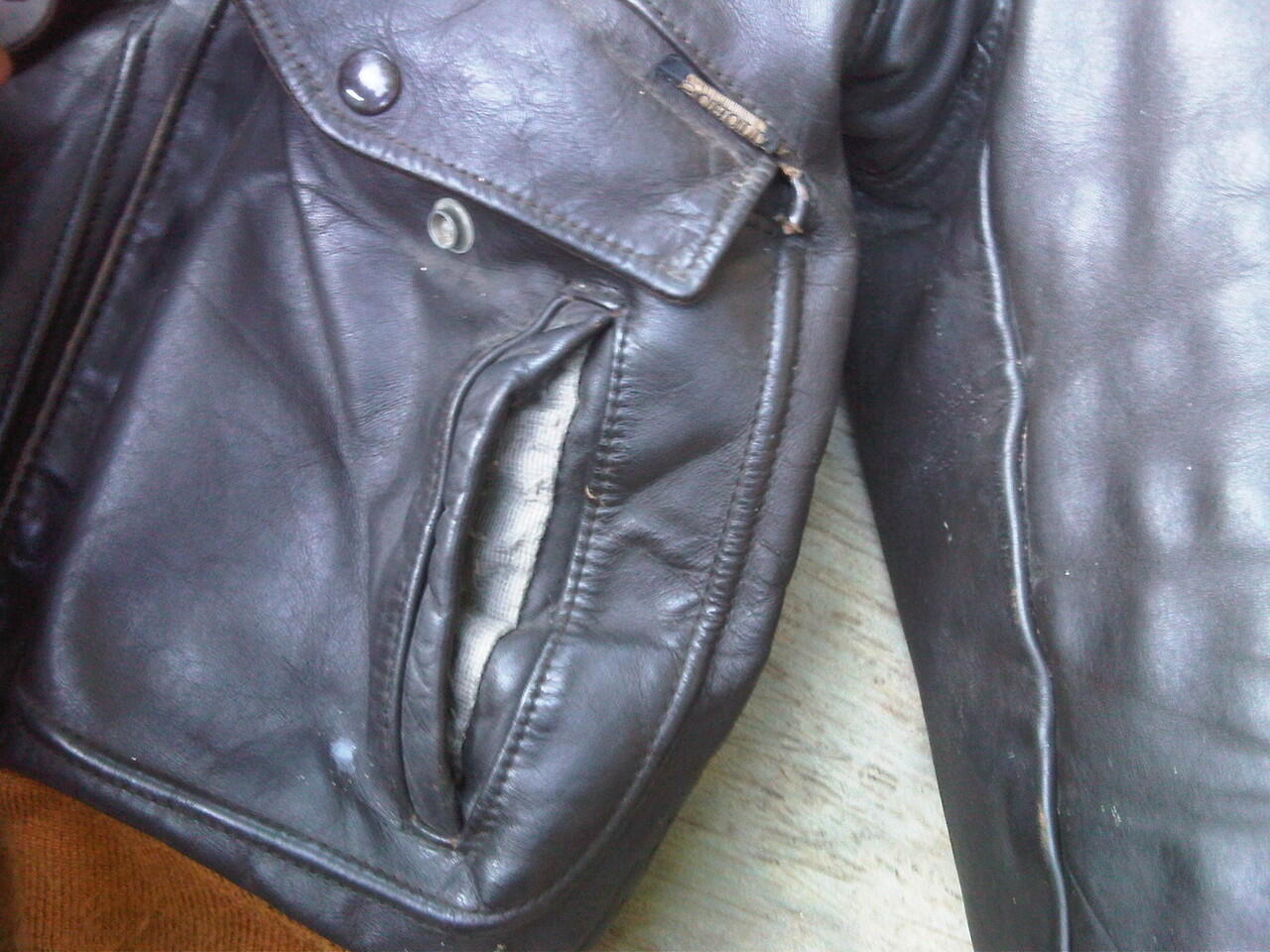 jual A2 / G1 Schott Nyc Leather Pilot / bomber Jacket Size 38 Made In USA
