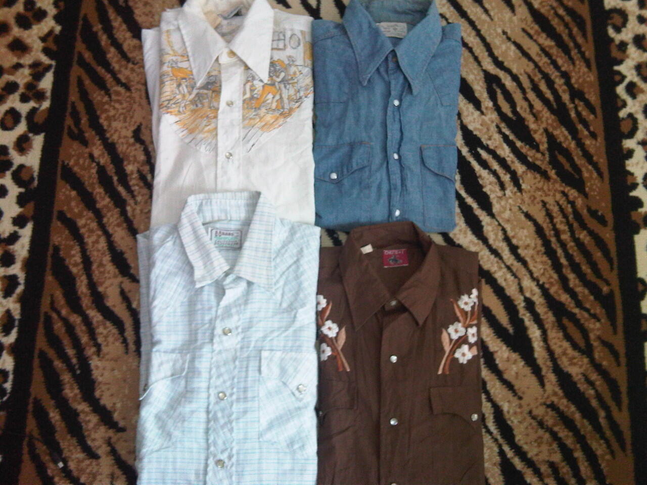 jual country western cowboy shirt / kemeja original made in usa