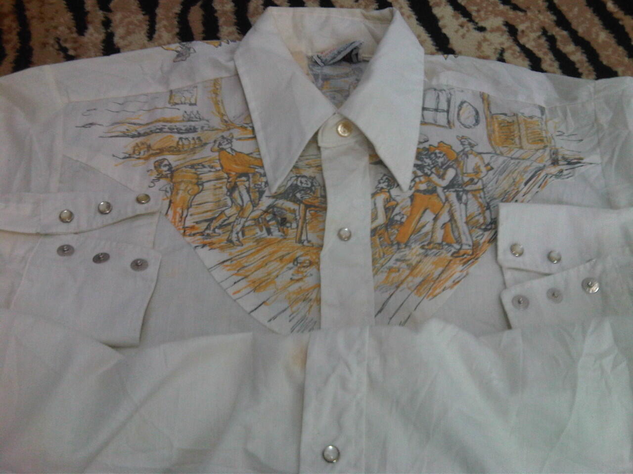 jual country western cowboy shirt / kemeja original made in usa