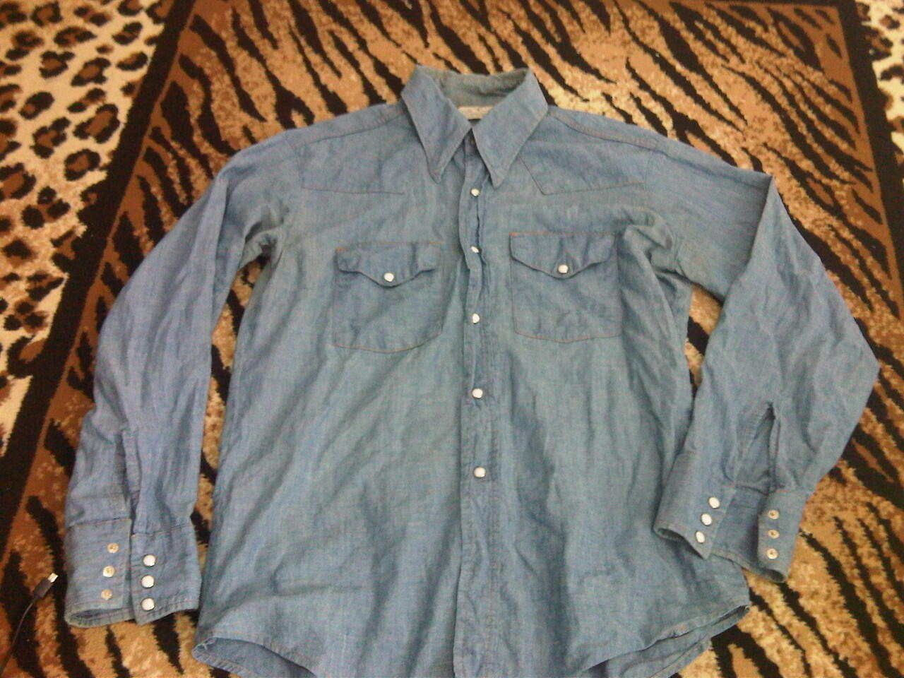 jual country western cowboy shirt / kemeja original made in usa