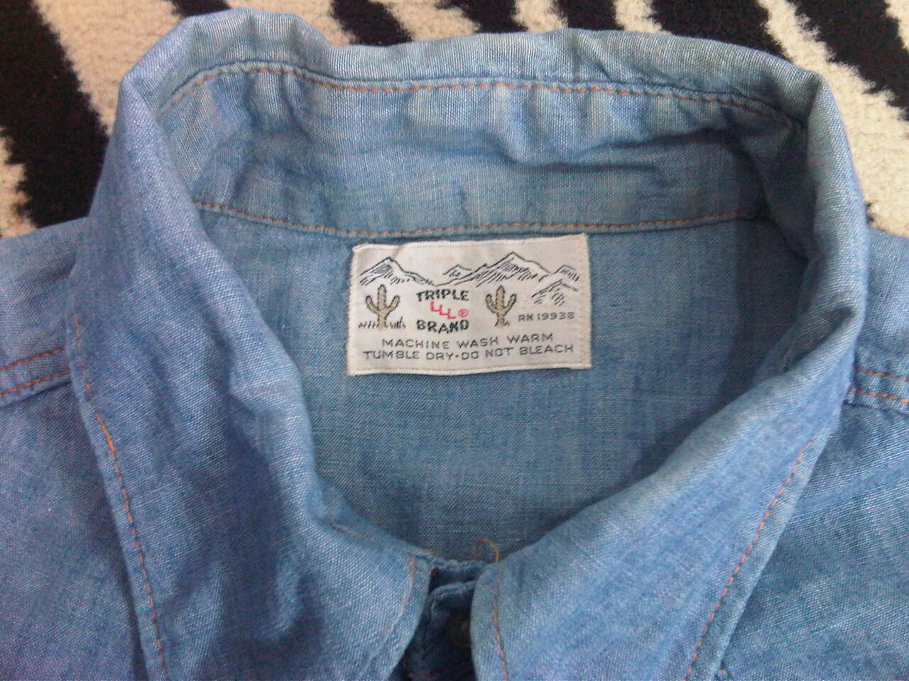 jual country western cowboy shirt / kemeja original made in usa