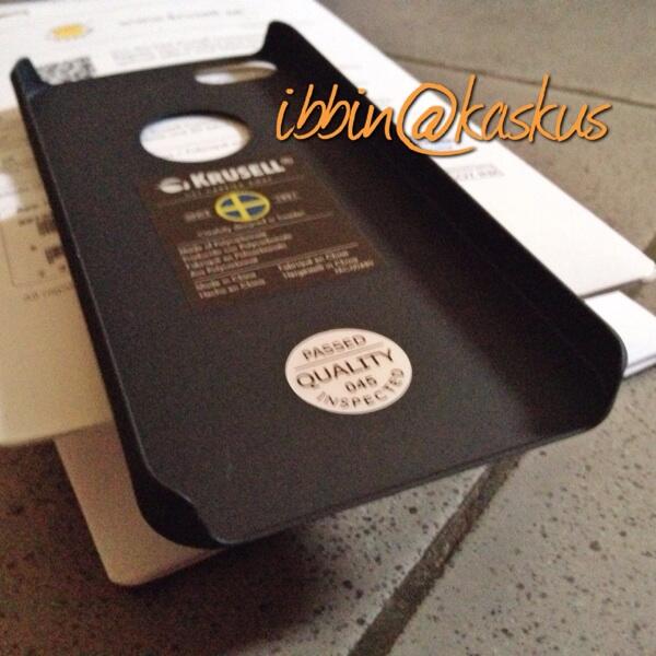 Krusell Color Cover iPhone 5 / 5s Premium Ultra Thin case (0.4mm) Harga Reseller
