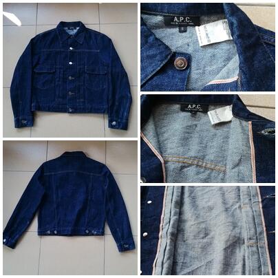 WTS APC DENIM JACKET SELVEDGE