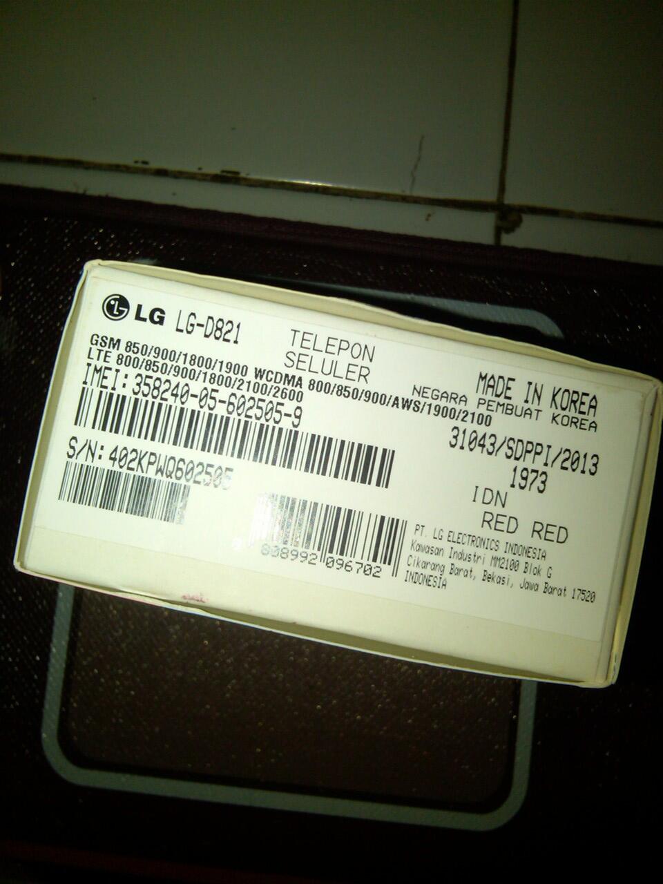 JUAL LG Nexus 5 RED (nitb)