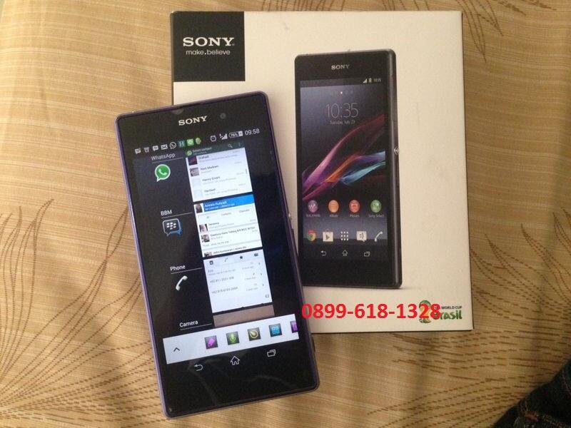 XPERIA Z1 PURPLE + GARANSI RESMI (COD PALMERAH-JAKARTA)