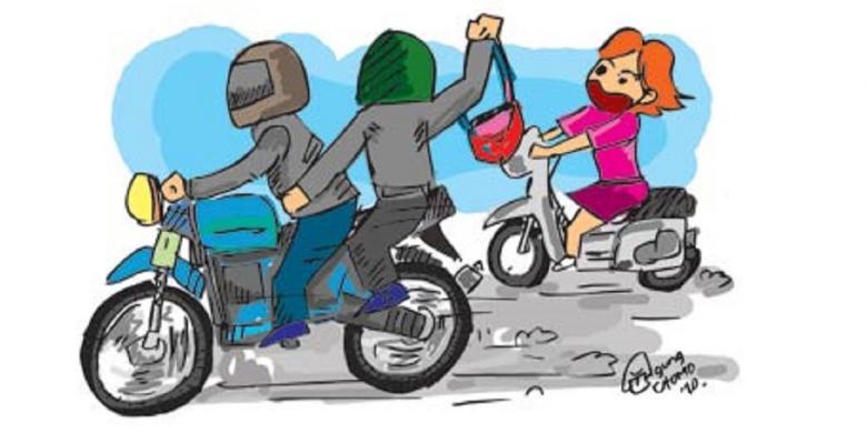 TAS SODARA SENDIRI DI JAMBRET