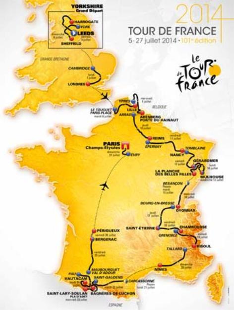 Le Tour de France 2014