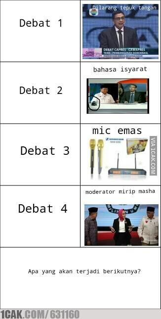 TREND DEBAT CAPRES 2014 
