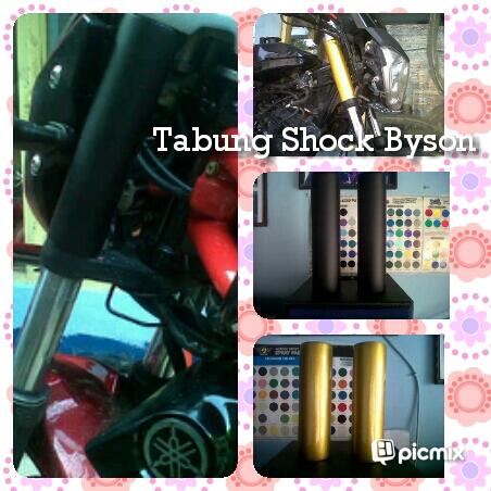 Terjual Cover Shock/Semi Upside down look!! Tiger, Vixion 