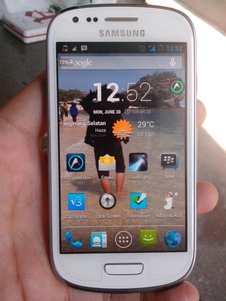 Dijual cepat SAMSUNG S3 Mini putih