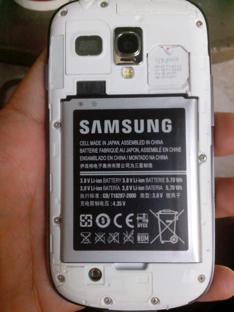 Dijual cepat SAMSUNG S3 Mini putih