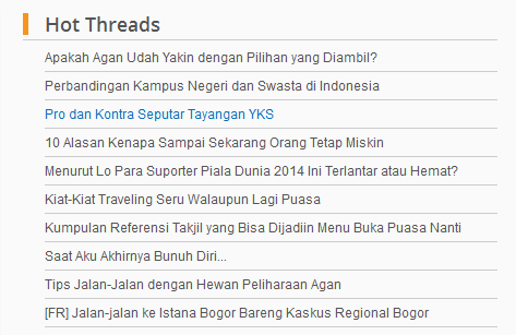 &#91;Inspirasi dari Trit HT YKS&#93; Fakta : Banyak Kaskuser Belum Dewasa