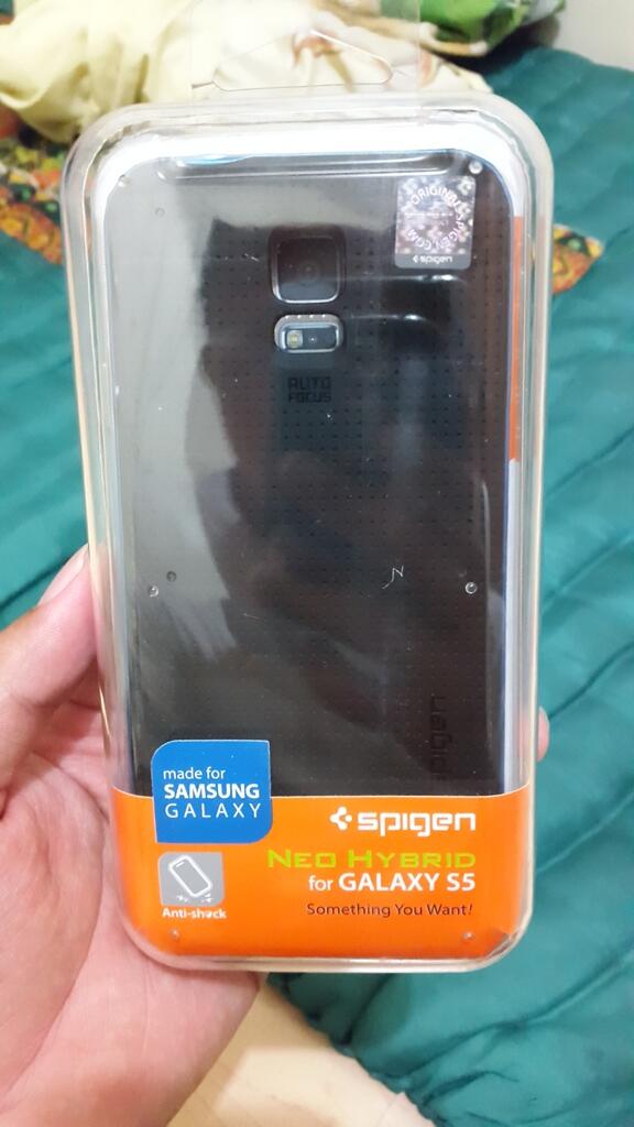 CASE SPIGEN NEO HYBRID & HANTON EDGE COVER FOR SAMSUNG GALAXY S5