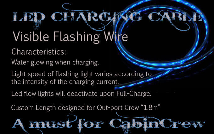 Jual Murah New Smar EL VISBLE LED SYNC data and Charging CAble Cord