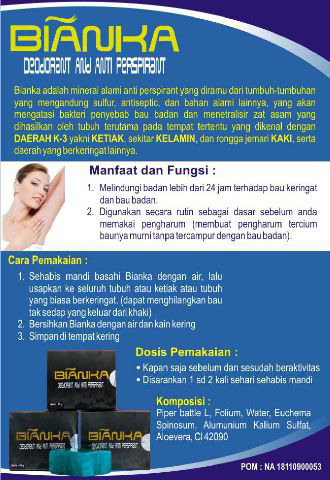 Bahaya Penggunaan Deodorant