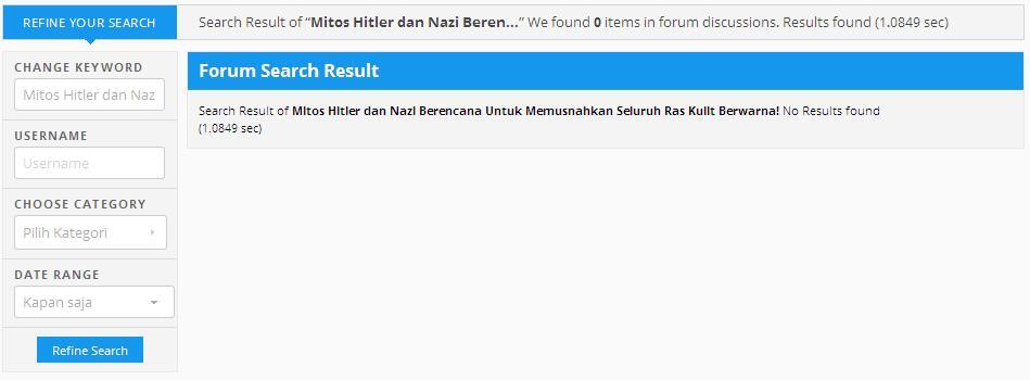 Mitos Hitler dan Nazi Berencana Untuk Memusnahkan Seluruh Ras Kulit Berwarna!