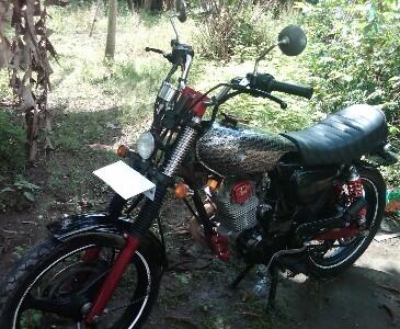 honda mega pro 2005 modif chopper jap cb brat style