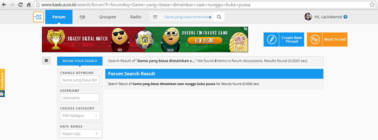 5 Game yang biasa dimainkan saat nunggu buka puasa