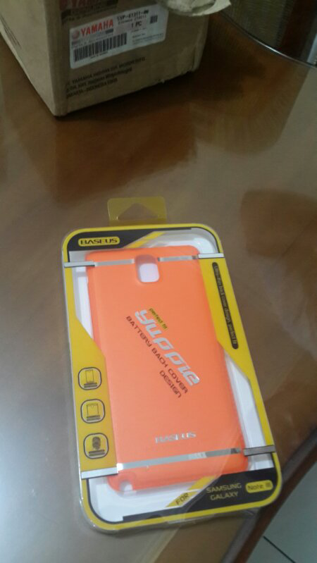 WTS Bumper Case Basseus Galaxy Note 3 Batre Cover!