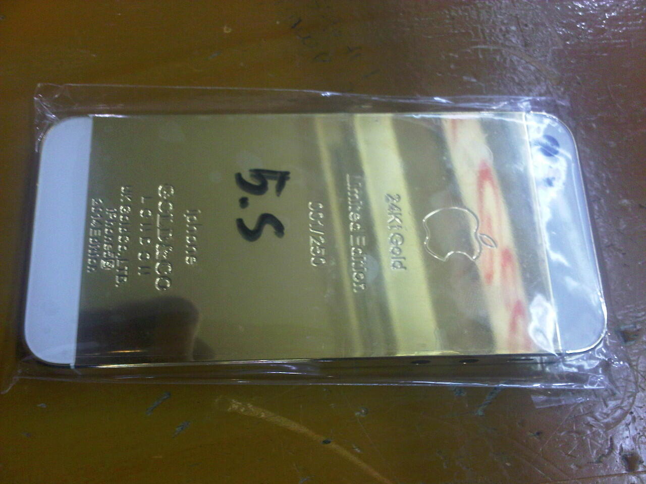 Cari Casing iphone 5G / 5S 24K limited edition  KASKUS