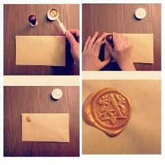 Custom Stamp atau wax stamp lilin