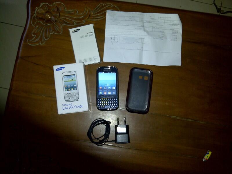 Samsung Galaxy Chat B5330 masuk dulu gan....