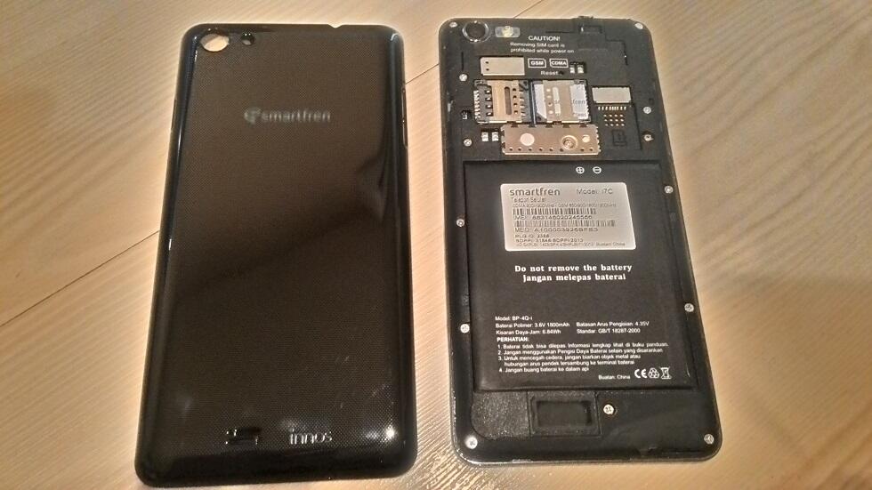 JUAL ANDROMAX U3 - HITAM, SUPER MULUS-LUS, PAKE 3 BULAN (SBY)