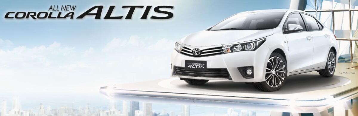 TOYOTA ALTIS BARU & GRESS 100%