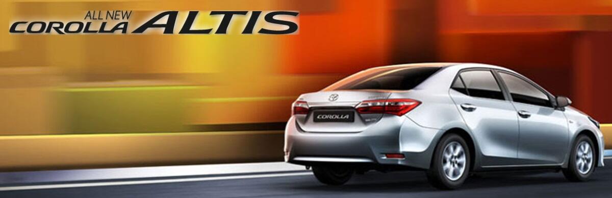 TOYOTA ALTIS BARU & GRESS 100%