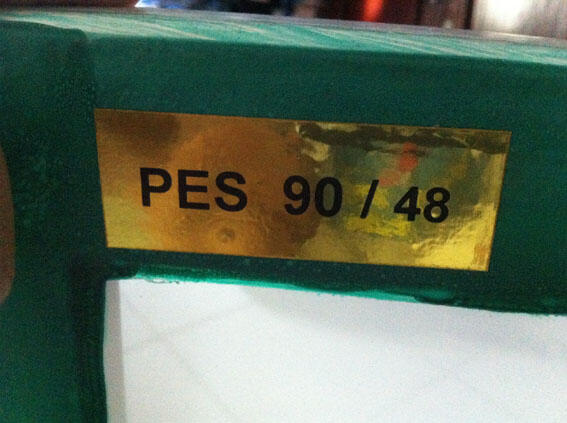 screen sablon almunium 4 pc