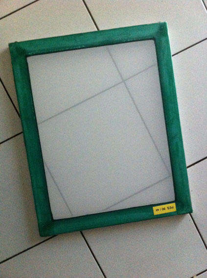 screen sablon almunium 4 pc
