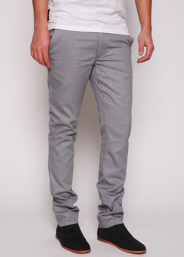 Jual Rugi Chinos Zara Grey Made in Turkey size 30 slimfit Baru Gress Dijamin (SBY)