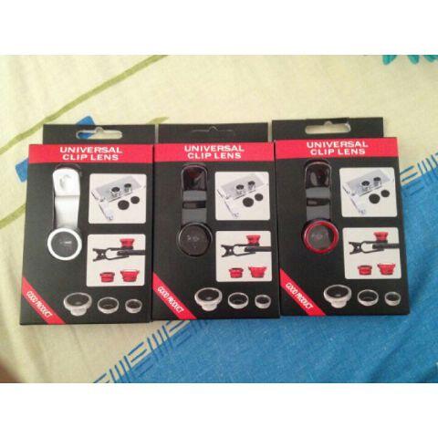 Lensa Handphonae 3 In 1 Fish-eye untuk kreasi foto anda